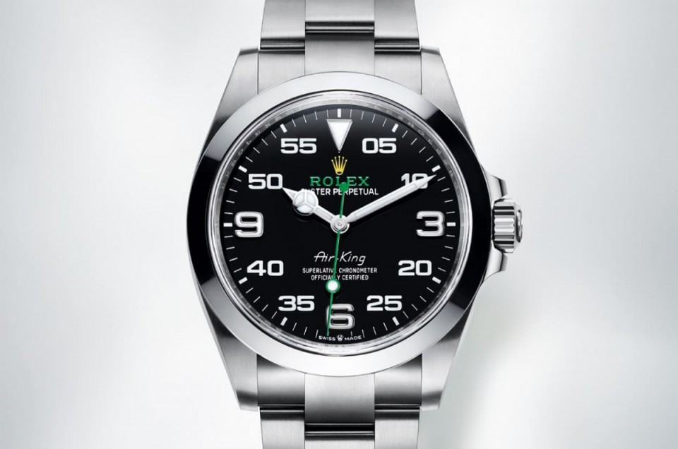 一次看懂勞力士飛行專業用錶Air-King 126900