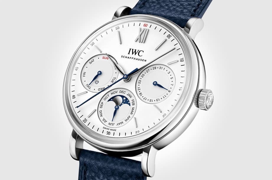 IWC柏濤菲諾系列第一只不鏽鋼萬年曆現身