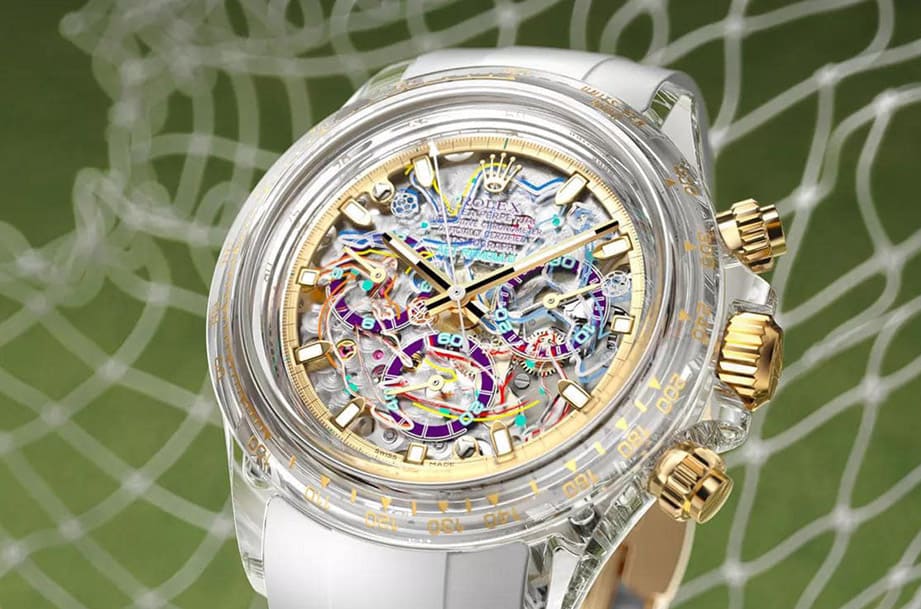 專為世足賽而生的藍寶石Daytona “彩色面盤大有玄機”