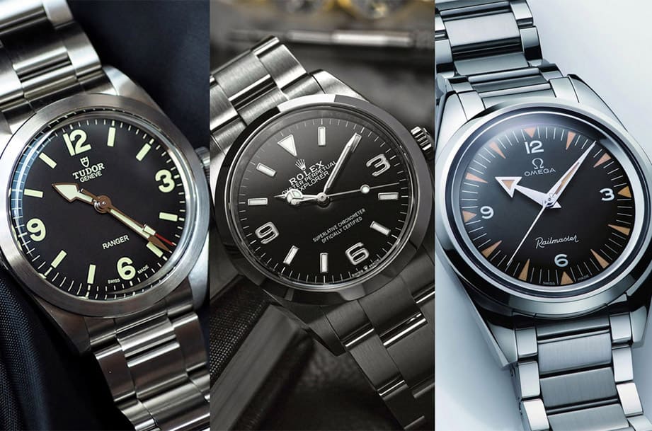 勞力士、歐米茄、帝舵三款“山系”風格不鏽鋼運動錶最新行情比較