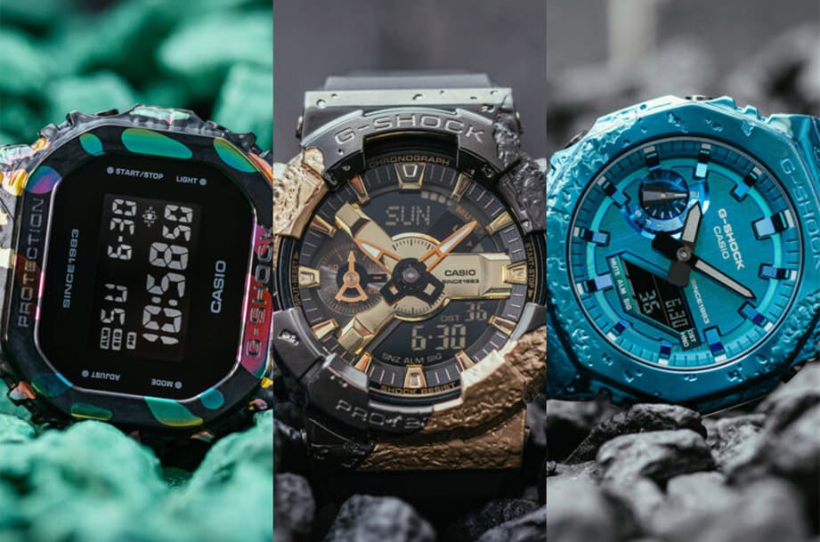 G-SHOCK庆祝40周年打造特殊造型表壳探险家之石系列