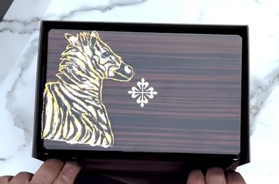 隐藏版超稀有PP手表开箱  表盒斑马图案有玄机