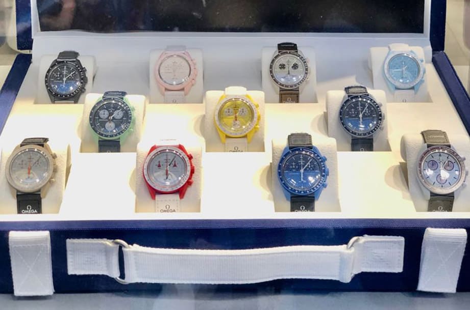 歐米茄 x SWATCH MoonSwatch上市一年  驚人銷量數字曝光