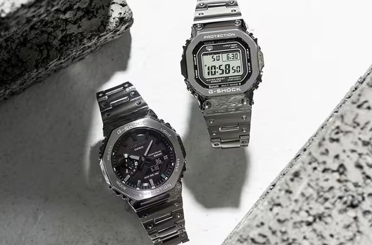 秒懂全金屬G-SHOCK人氣最旺代表作四大亮點
