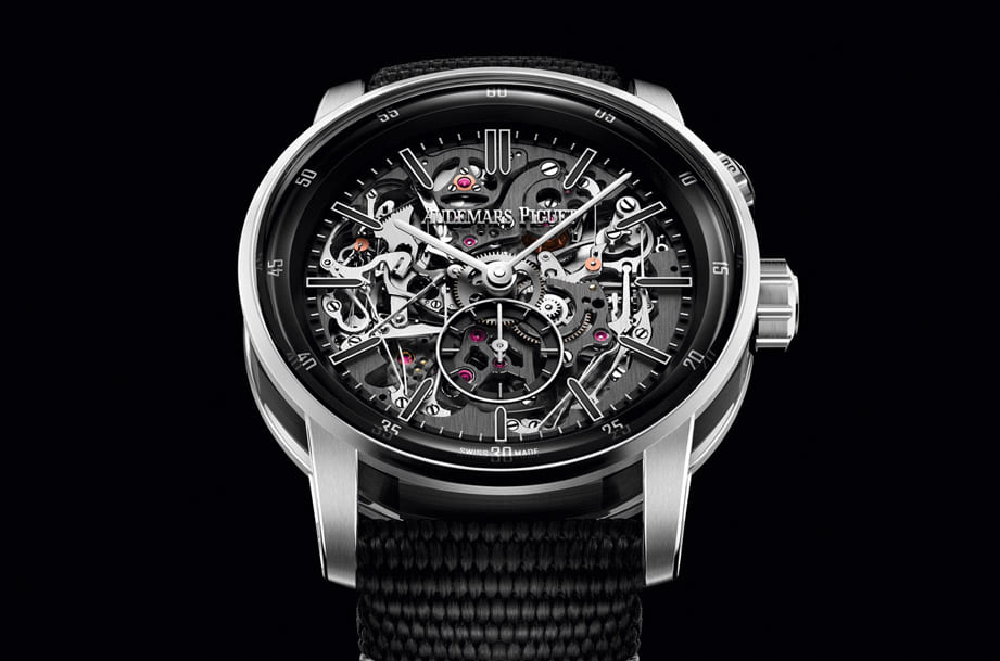 爱彼CODE 11.59大自鸣钟乐超问表第一次启用K金搭配陶瓷表壳