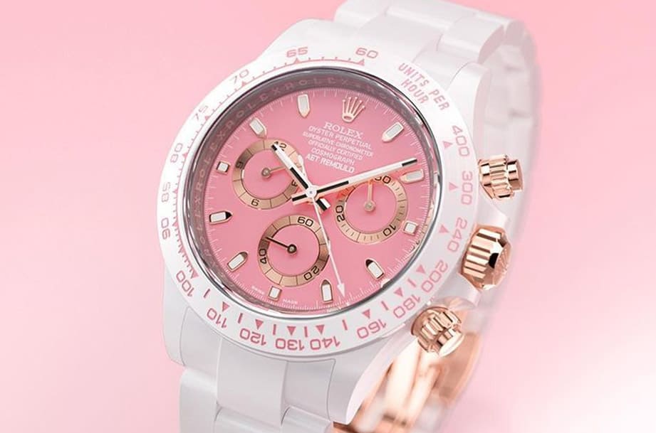 春天气息浓烈的“樱花”主题白陶瓷Daytona