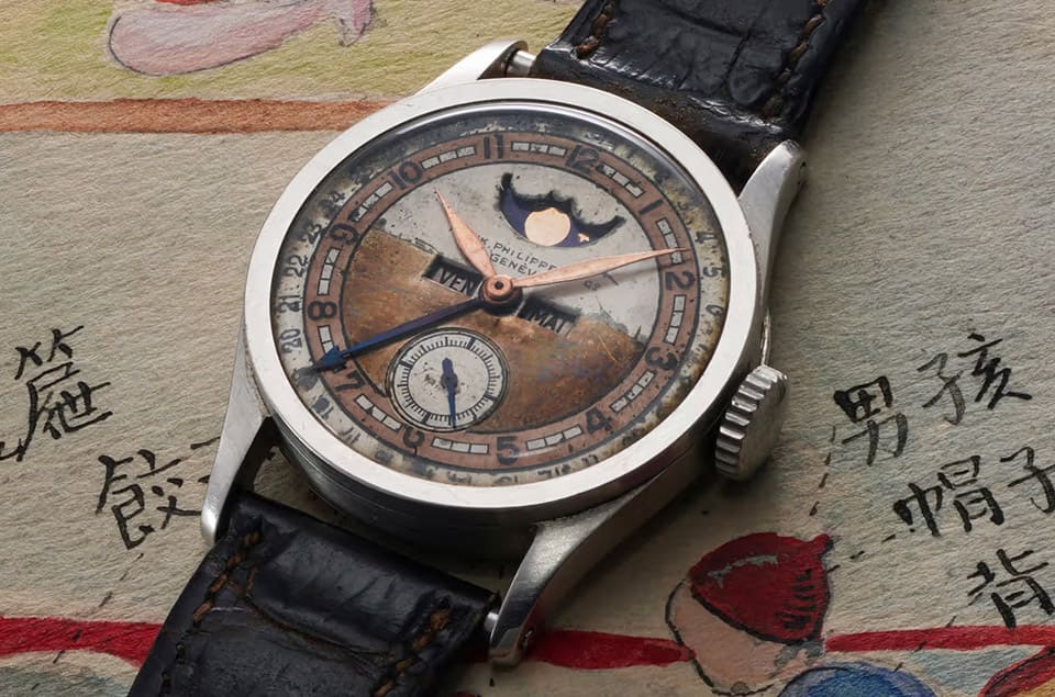 「末代皇帝」溥仪的百达翡丽96首次全球巡迴展出 珍稀价值难以估算