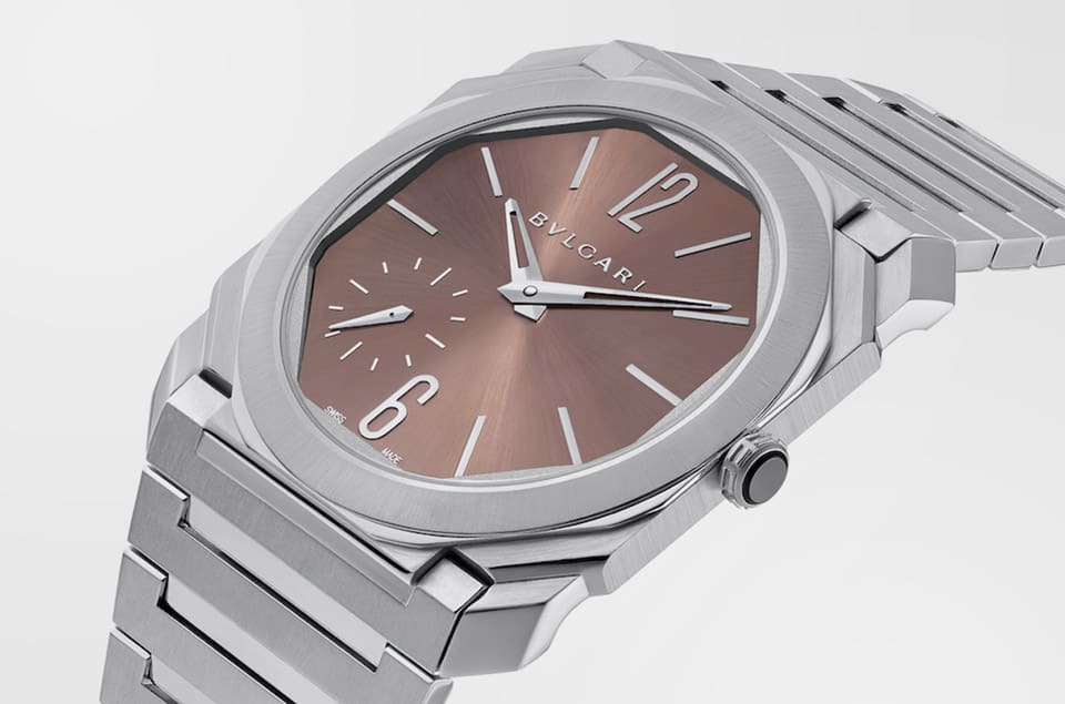 寶格麗Octo超薄自動三針出現極罕見面盤新色 原來是區域限定超限量款