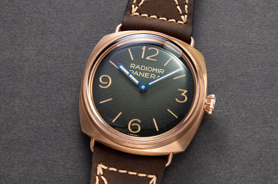跳脫潛水錶系列 評點沛納海Radiomir青銅錶吸引藏家的理由