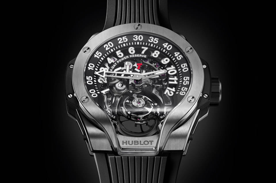 宇舶MP系列又一款雙軸陀飛輪 新添雙逆跳顯示連動力儲存也特別長