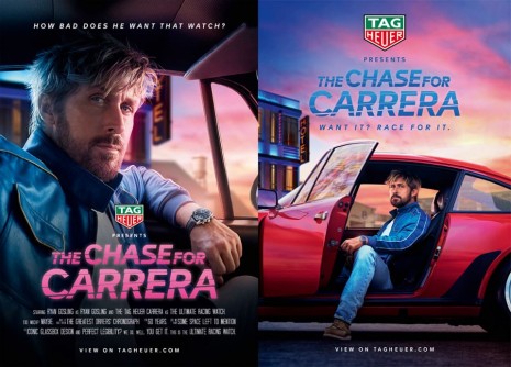 豪雅拍好萊塢大片慶祝Carrera系列60週年  Ryan Gosling開保時捷精彩追逐