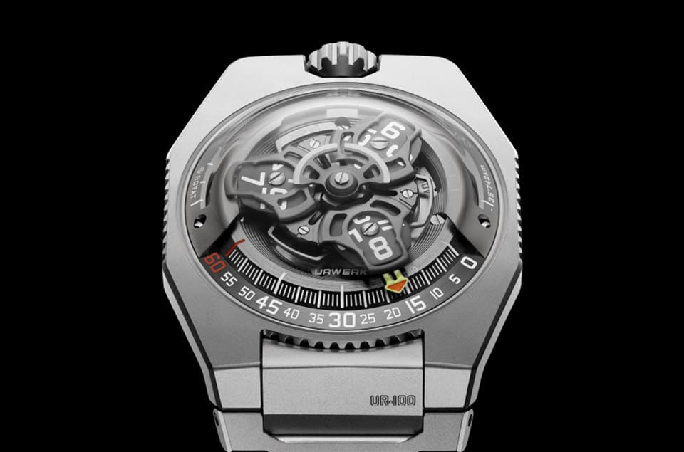 URWERK再推出钛金属版本UR-100V 揭祕与前作主要差别变化
