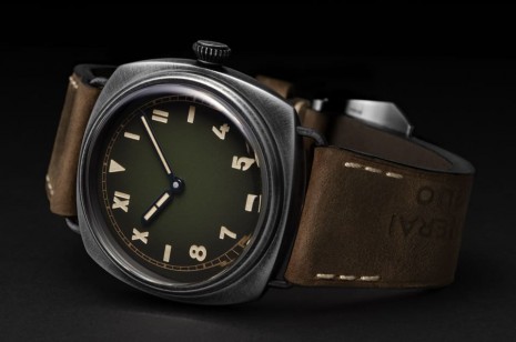 沛納海首款45毫米加州面盤Radiomir現身 錶殼散發強烈復古感