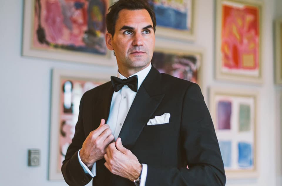 網壇傳奇費德勒Federer搶頭香秀勞力士最新正裝錶