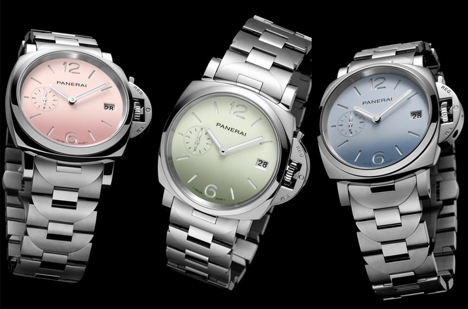 沛纳海Luminor Due出新色 渐层粉色系跳脱传统PANERAI框架