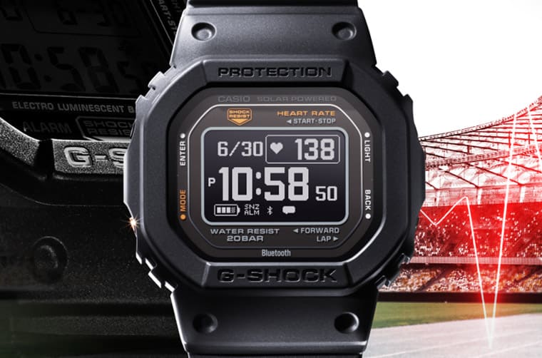 擁有經典5600方形外觀的G-SHOCK新一代智能錶登場