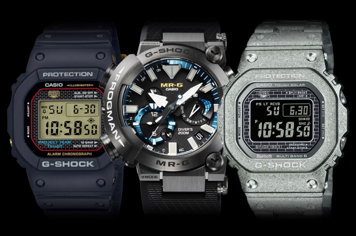 G-SHOCK慶祝40週年 MR-G與Recrystallized高端系列新作連袂出擊