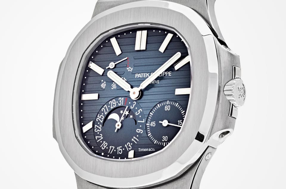 PPxTIFFANY金鷹5711拉抬身價 “印有TIFFANY Logo” 都超火燙