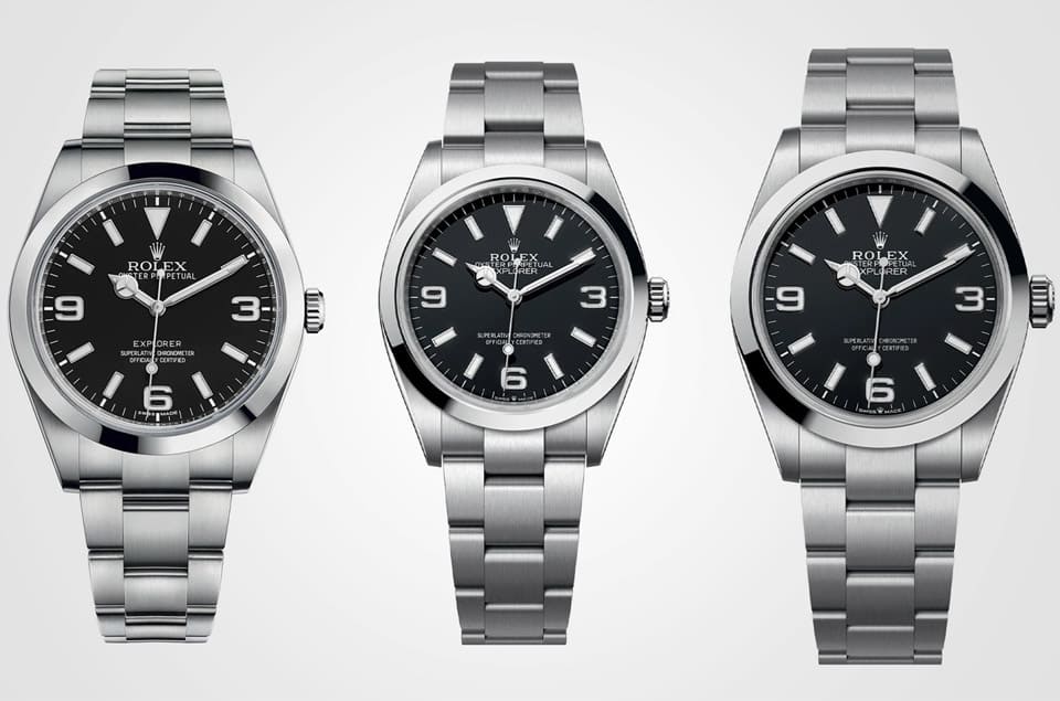 “上手真的有差” 劳力士新旧探一比较 Explorer 214270  124270  224270