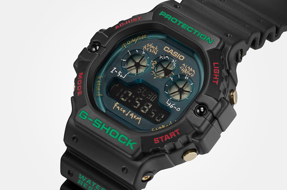 G-SHOCK 1990年代热卖款回归 面盘融入设计师手写字体表现创意风格