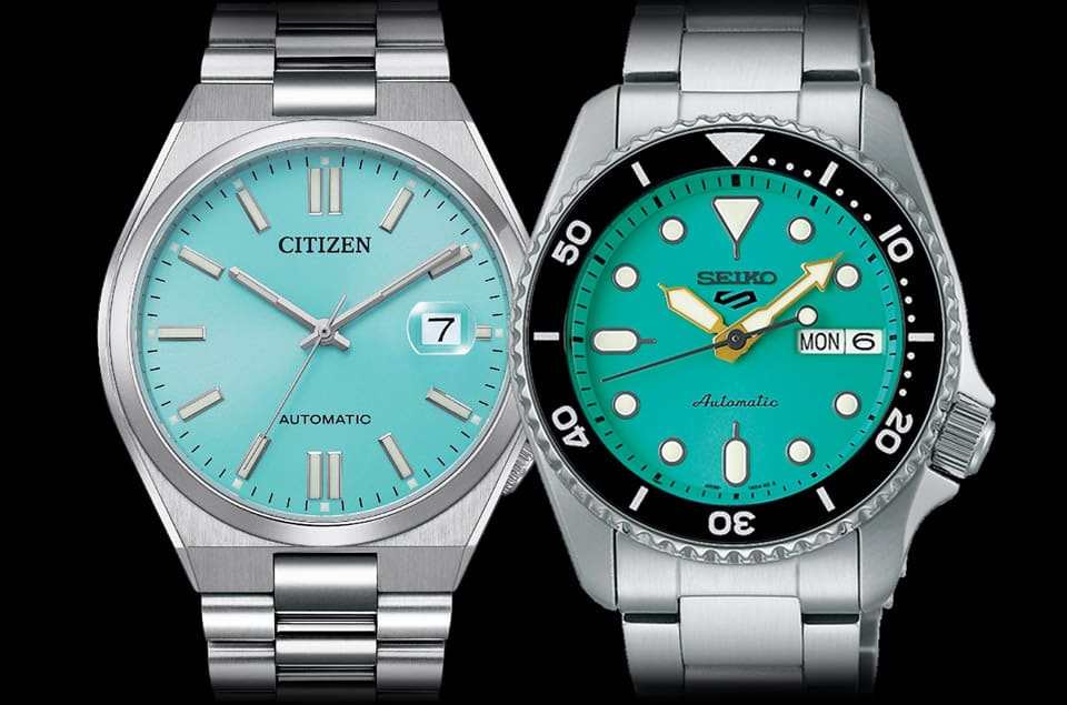 日系一萬元預算TIFFANY藍面機械錶推薦