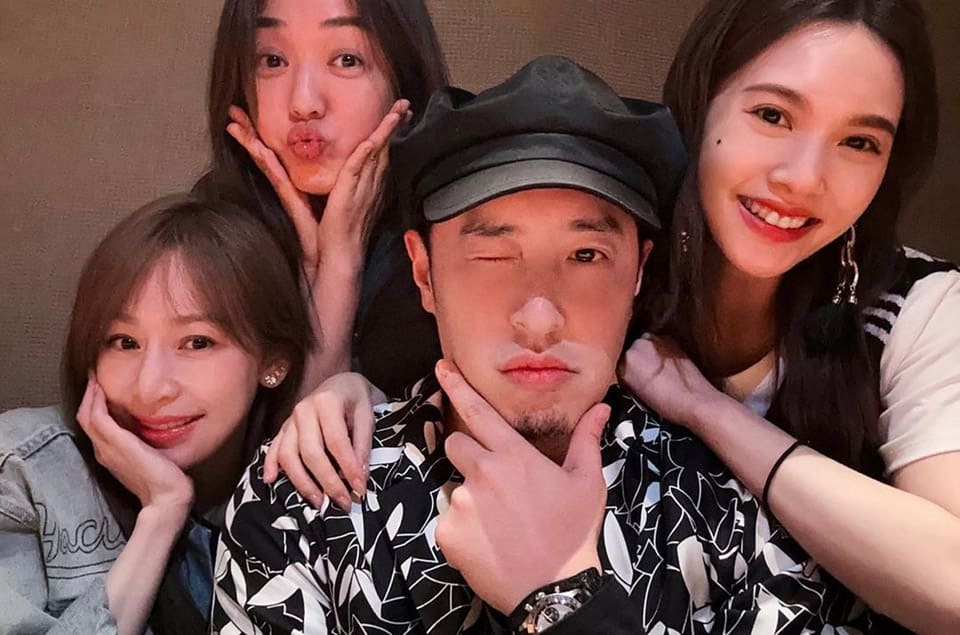 潘帅潘瑋柏和杨丞琳、王心凌同框庆生 “意外露出绝世神表”