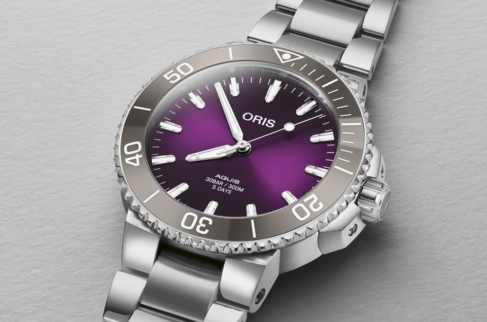 ORIS Hölstein 2023限量表第一次以Aquis潜水表为基础并拥有两大特殊设计