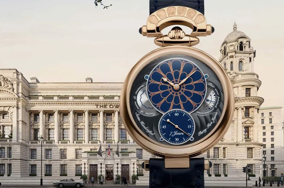 買豪宅送名錶！英國倫敦頂尖豪宅公寓客製頂級名錶送給業主