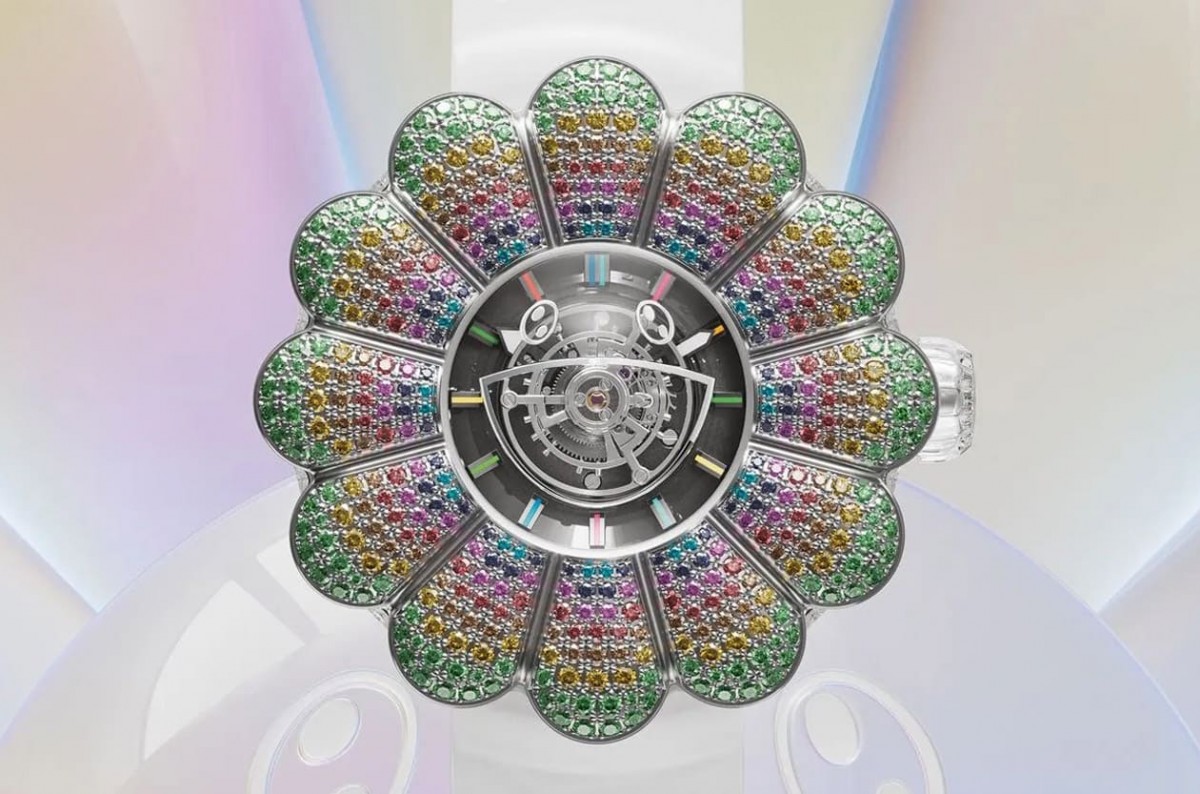 [Only Watch 2023] 宇舶 X 村上隆惊人之举「微笑之花陀飞轮」