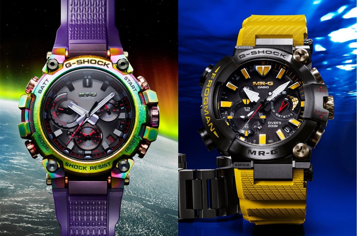 G-SHOCK 40週年重磅話題傑作 揭祕MT-G和MR-G旗艦款設計亮點