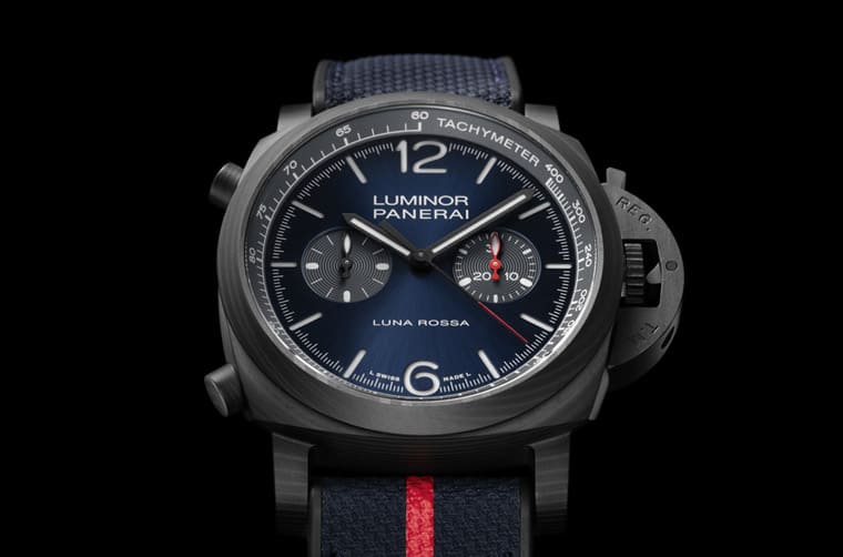 沛纳海继续支持Luna Rossa船队挑战美洲杯帆船赛 五款特别版齐发