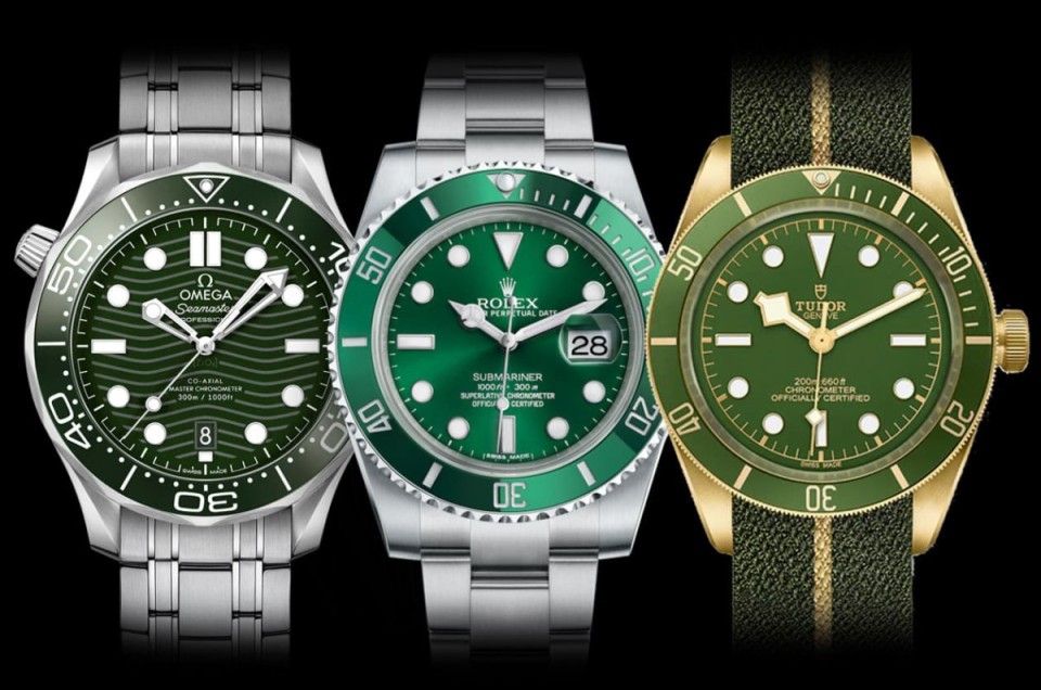 欧米茄、劳力士、帝舵绿水鬼一年前后价格比较 “最抗跌的是它”