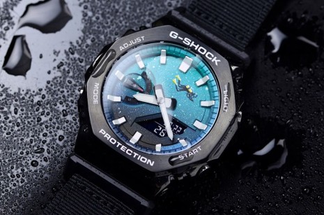 「手绘潜水员漂浮深海」这支G-SHOCK农家橡树很不一样
