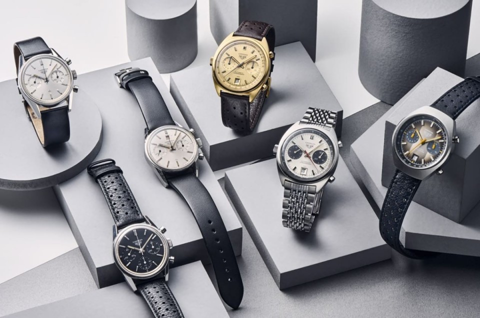 泰格豪雅庆祝Carrera系列60周年 台北101展出卡莱拉经典古董表