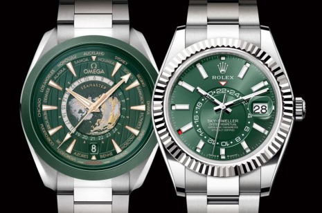 「綠面旅行時間首選」歐米茄Aqua Terra與勞力士Sky-Dweller比較