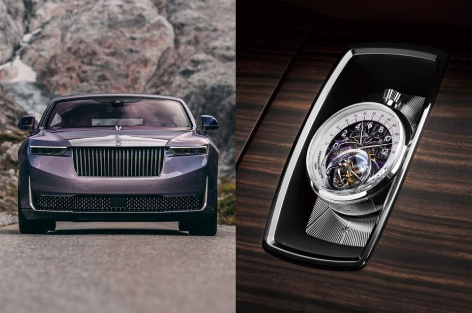 最贵劳斯莱斯Droptail再一发！设计灵感来自紫水晶还加码独一无二江诗丹顿怀表