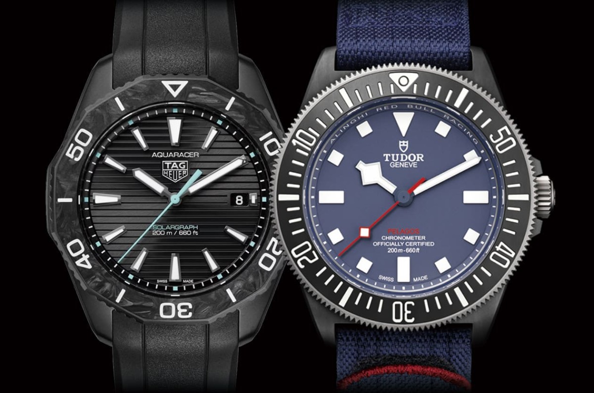 十万价格帆船运动表推荐 泰格豪雅Aquaracer与帝舵Pelagos