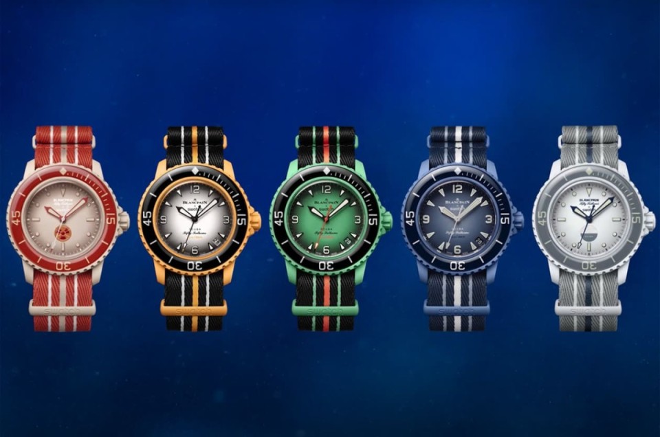 「合體水鬼王」SWATCH x BLANCPAIN五十噚聯名潛水錶9月9日將開賣 手錶特色、規格、價格一次看