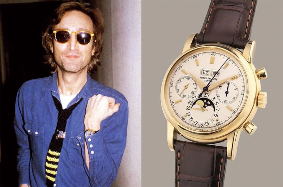 「披頭四」主唱約翰藍儂失落的百達翡麗名錶現蹤  專家預估市值超過3億5000萬台幣