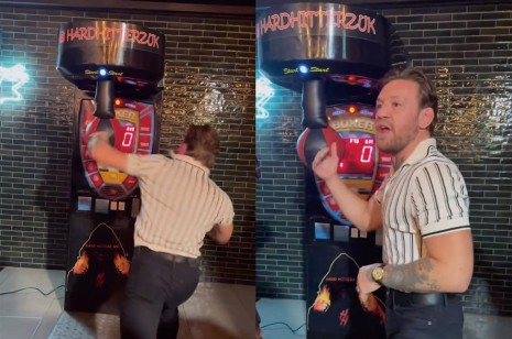 嘴炮拳王McGregor戴名錶玩拳擊機  致命暴打後手錶竟沒事