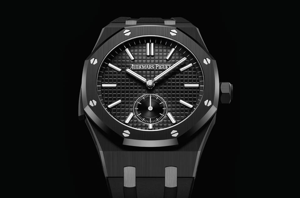 愛彼皇家橡樹超問錶首度採用黑色陶瓷製作 傳聲效果依舊令人陶醉
