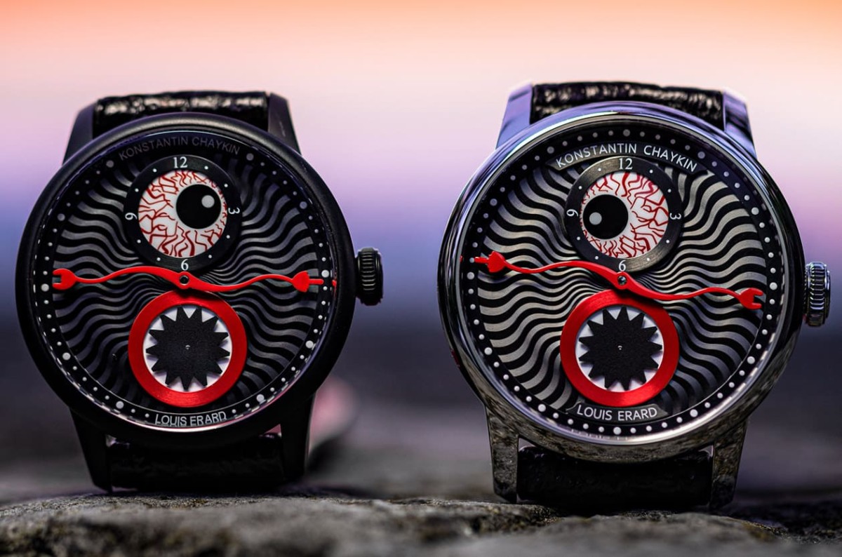 LOUIS ERARD再與獨立製錶品牌KONSTANTIN CHAYKIN合力打造時間吞噬者II 限量數與價格揭曉
