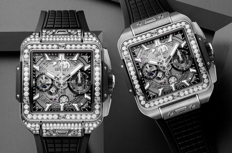 宇舶方形Square Bang計時碼錶增添鑽錶款式釋放華麗自信