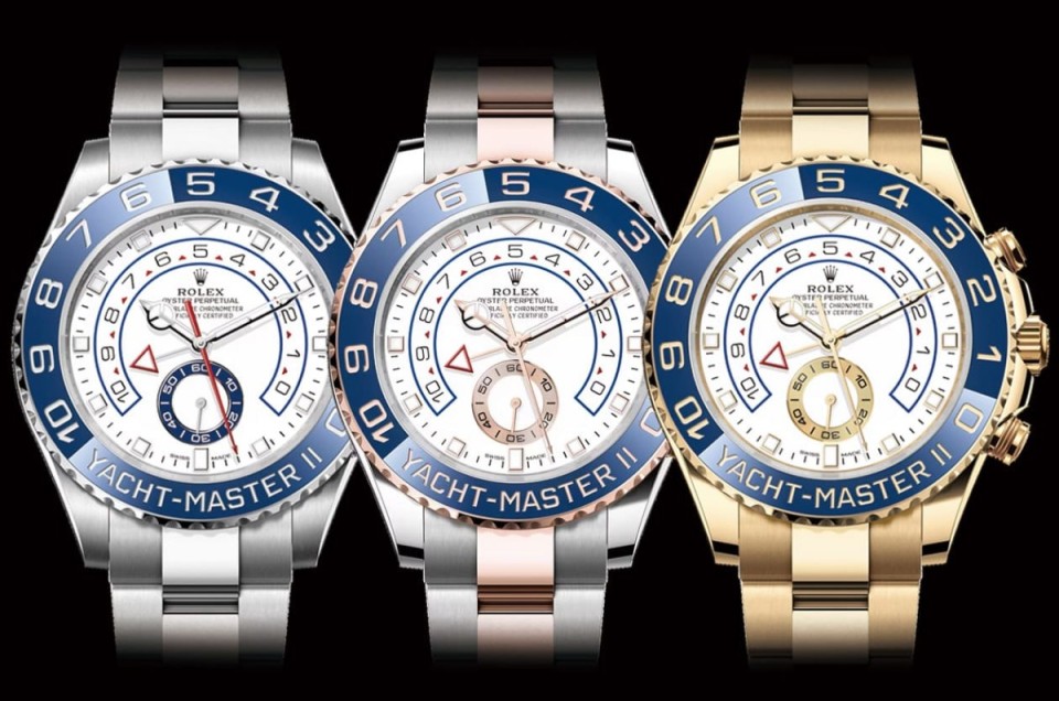 勞力士Yacht-Master II遊艇2「近一個月兩種材質有微漲」最新價格與行情整理