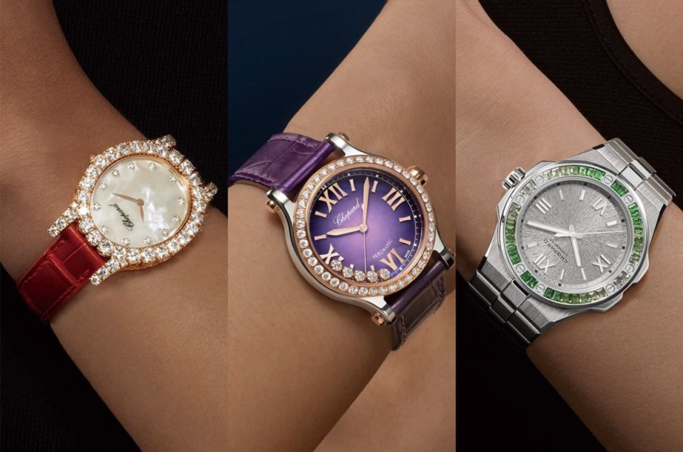 「贵妇日常社交必备」2023萧邦珠宝表新作三大趋势华丽展演