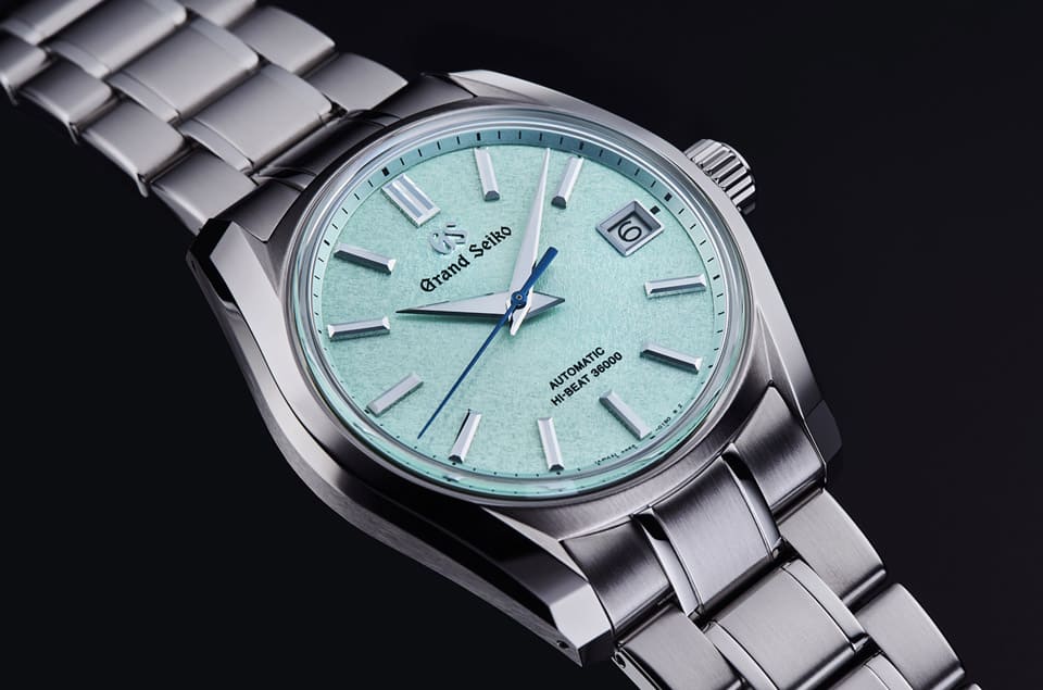 GRAND SEIKO 2023年台湾限定版以节气「榖雨」为灵感 天青色面盘充满春天活力