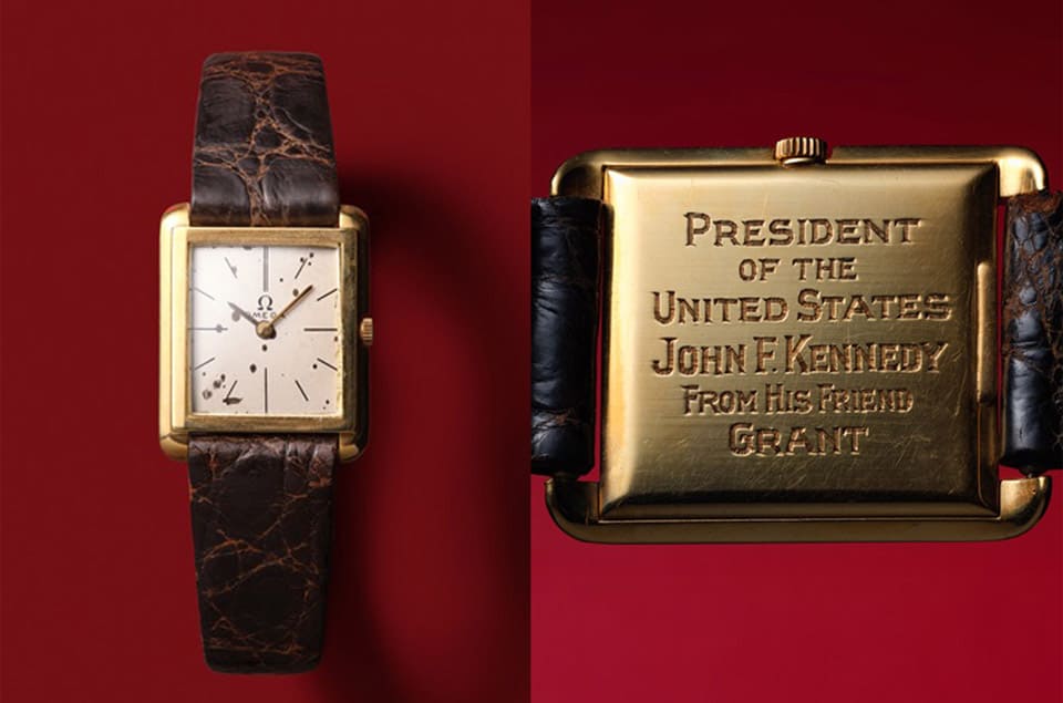 欧米茄办表展超丰富 连”甘迺迪总统的表” 都看得到