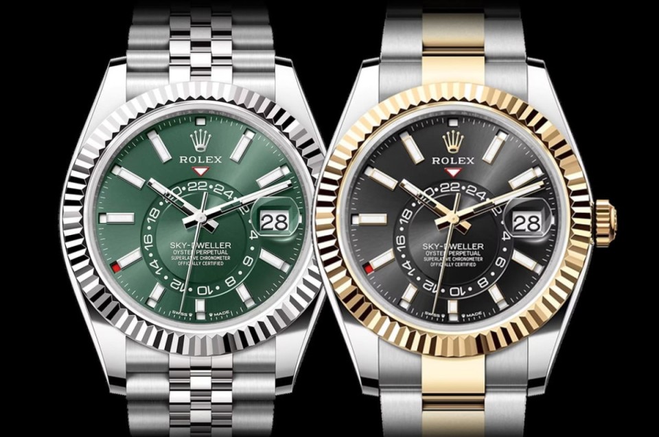 劳力士最新Sky-Dweller进入二级市场后行情变化