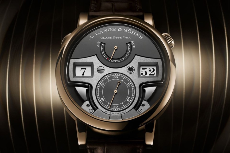 朗格Zeitwerk十进制三问表改採品牌独家蜂蜜金材质亮相