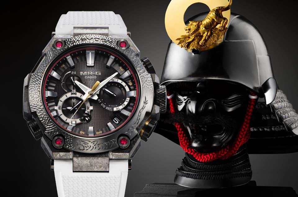 G-SHOCK旗舰系列MR-G新作「冲击丸」再度以武士头盔为灵感展现勇猛气势